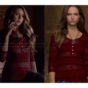 ASO Katherine Pierce Denim & Supply Top